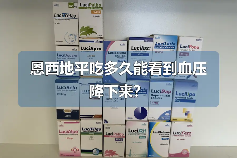 恩西地平吃多久能看到血压降下来？